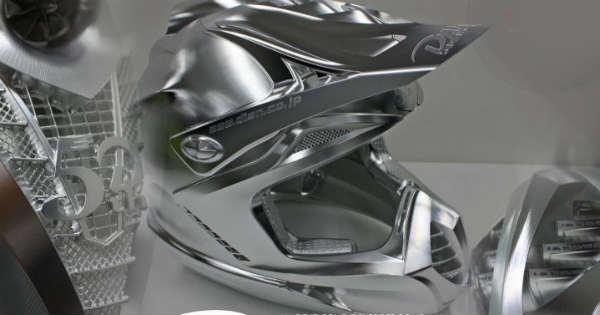 Making Aluminium Helmet With 5 Axis Machine 1