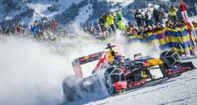 Max Verstappen Runs Formula 1 Car On Snow 2