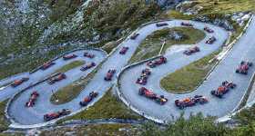 Red Bull Formula 1 Ride On the Swiss Alps 1