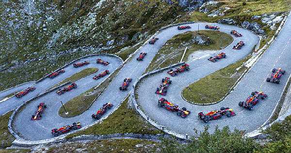 Red Bull Formula 1 Ride On the Swiss Alps 1