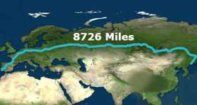 The Longest Drivable Distance On Earth 1