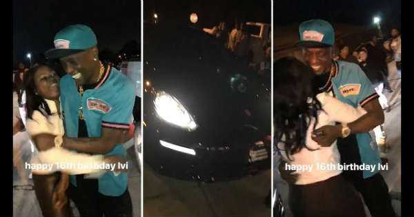 Famous Rapper Surprised His Daughter With Porsche Panamera For Her 16th Birthday 1