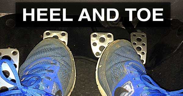 Heel and Toe Shifting 1